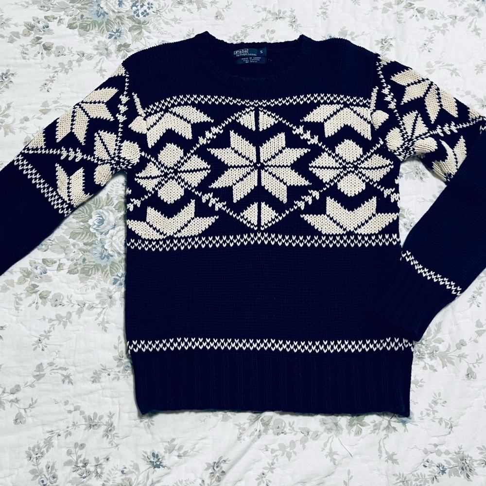 Polo by Ralph Lauren Snowflake (Holiday) Sweater